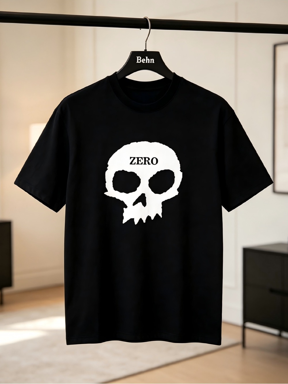 Zero Skateboards T Shirt Skull Logo 90s Style Womens Mens T-shirt Unisex
